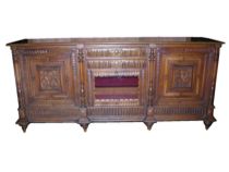 Appraisal: A French Oak Sideboard circa A lovely oak sideboard server