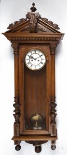 Appraisal: Vienna regulator clock late th c '' h