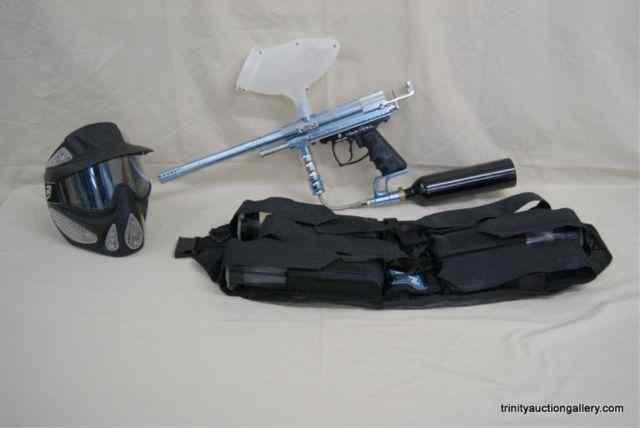 Appraisal: Spyder Extra Paint Ball Gun w Accessories lookThis is a