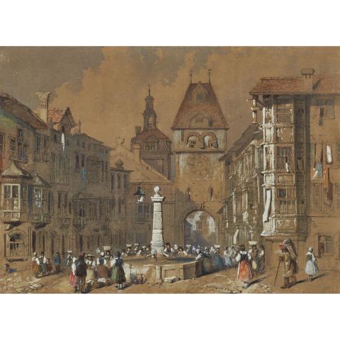 Appraisal: Follower of David Roberts - SCHAFHAUSEN STADT SCHAFFHAUSEN SWITZERLAND Scottish