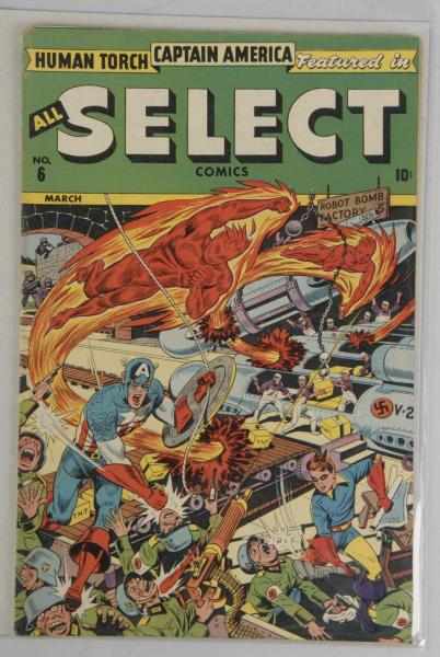 Appraisal: All Select Comics No Description This issue maintains all cover