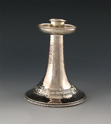 Appraisal: By A E Jones an Edwardian Arts and Crafts silver