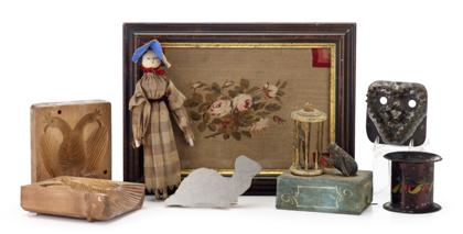 Appraisal: Group of toys and household articles th century