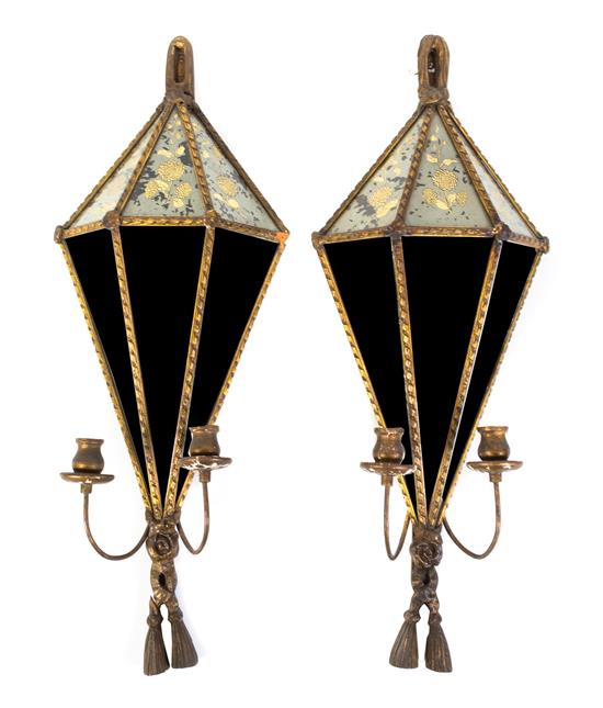 Appraisal: Sale Lot A Pair of Louis XVI Style Gilt and