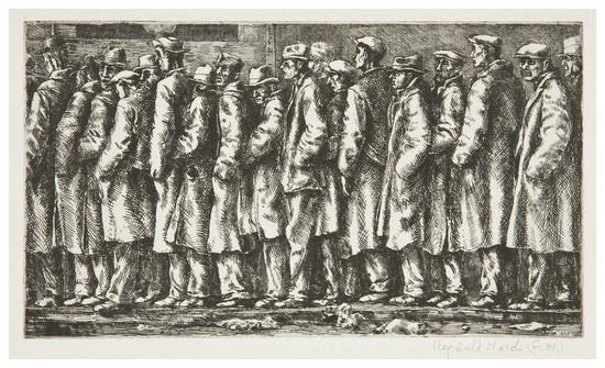 Appraisal: Reginald Marsh - The Breadline No one has Starved S