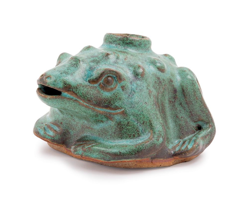 Appraisal: A Jugtown Pottery Frog Height inches A Jugtown Pottery Frog