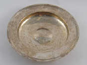 Appraisal: A silver Armada dish with display hallmarks for Asprey Co