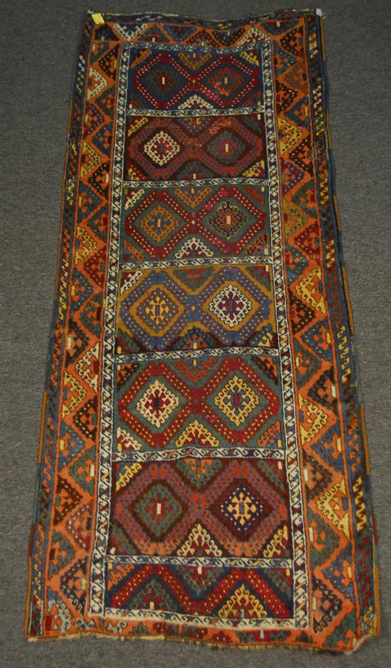 Appraisal: YURUK RUG Turkey circa feet inches x feet inches Provenance