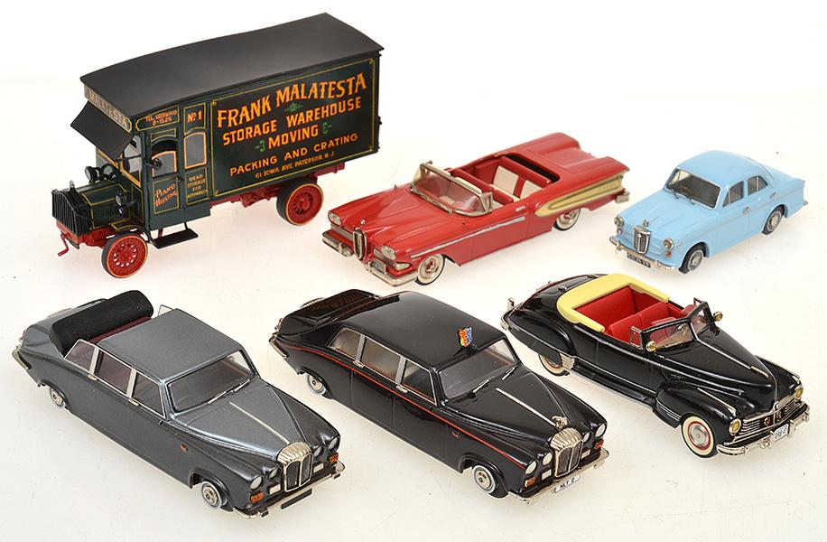 Appraisal: X MINIMARQUE MODELS INCLUDING DAIMLER LANDAULETTE DAIMLER LIMOUSINE EDSEL CITATION