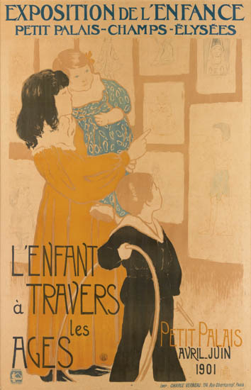 Appraisal: CLEMENTINE-HELENE DUFAU - L'ENFANT A TRAVERS LES AGES x inches