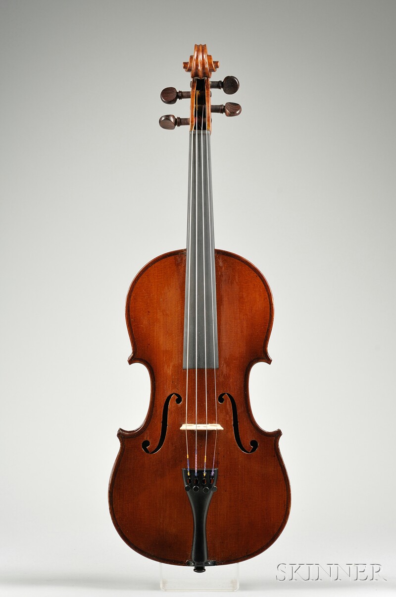 Appraisal: French Violin Mirecourt c J B Colin School unlabeled length