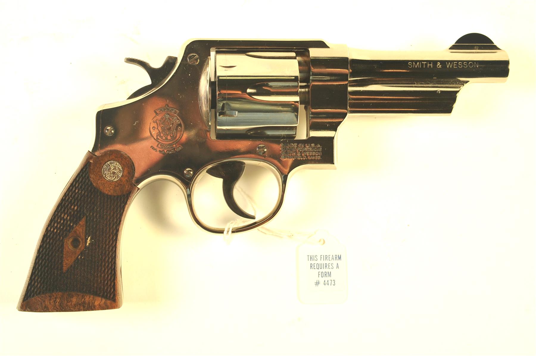 Appraisal: SMITH AND WESSON MODEL CLASSIC CALIBER REVOLVER MODEL American st