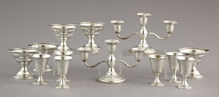 Appraisal: Collection of Thirteen Miscellaneous Silver Items second quarter th century