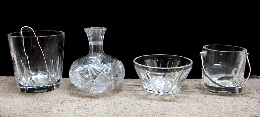 Appraisal: BACCARAT RALPH LAUREN CUT CRYSTAL ITEMS An assembled collection of