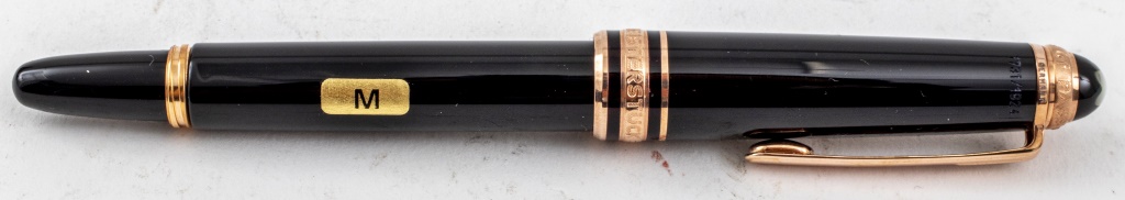 Appraisal: MONTBLANC MEISTERSTUCK EDITION FOUNTAIN PEN Montblanc Meisterstuck rose gold and