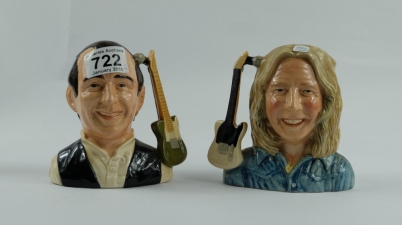 Appraisal: A pair of Royal Doulton intermediate character jugs from the