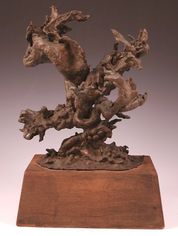 Appraisal: MARTINELLI Ezio Italian - ''Flight I'' Abstract Bronze '' h