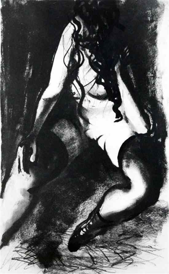 Appraisal: John Piper - artist proof print Nude I the artist's