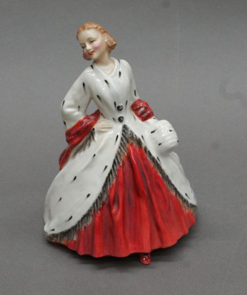 Appraisal: A Royal Doulton figure of 'The Ermine Coat' HN copyright