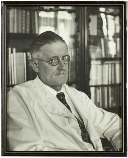 Appraisal: Josef Breitenbach Portrait of James Joyce signed and numbered lower