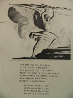 Appraisal: Rockwell Kent lithograph Rockwell Kent American - - ''Glory Glory