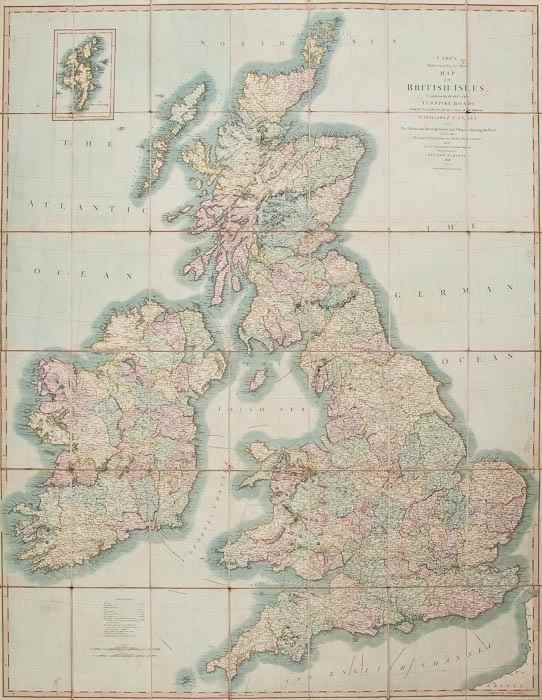 Appraisal: Cary John Cary's Reduction of his Six Sheet Map of