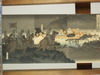 Appraisal: JAPANESE WOODBLOCK WAR TRIPTYCH - Sino-Japanese War of - Japanese