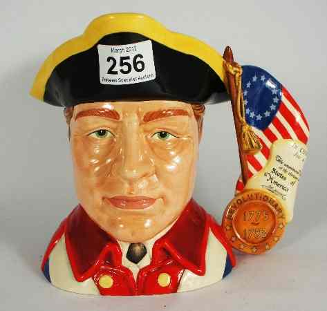 Appraisal: Royal Doulton Large Character Jug Revolutionary War D Limited Edition