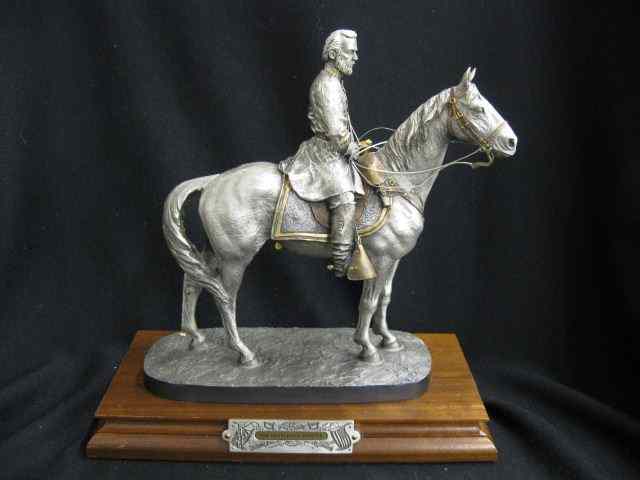 Appraisal: Chilmark Civil War Pewter Figurine ''The Gentleman Soldier'' of by