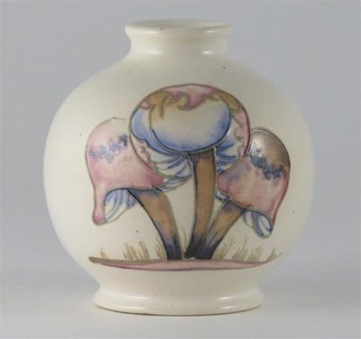 Appraisal: Claremont' a Moorcroft Pottery salt glaze vase designed by William