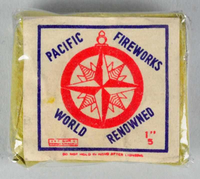 Appraisal: Pacific Fireworks -Pack Firecrackers Class One of few known examples