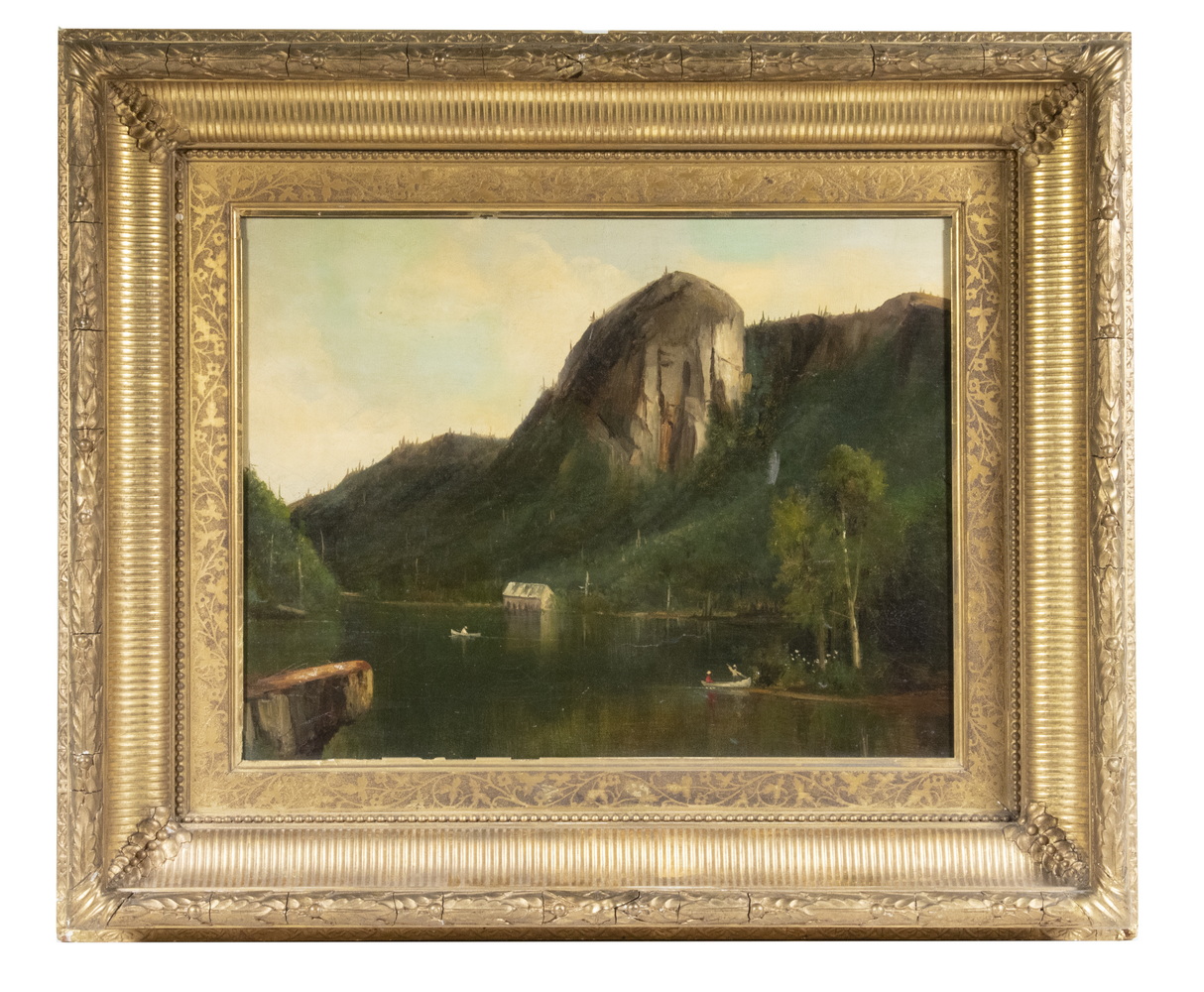 Appraisal: ATTRIBUTED TO SAMUEL W GRIGGS MA - Profile Lake and