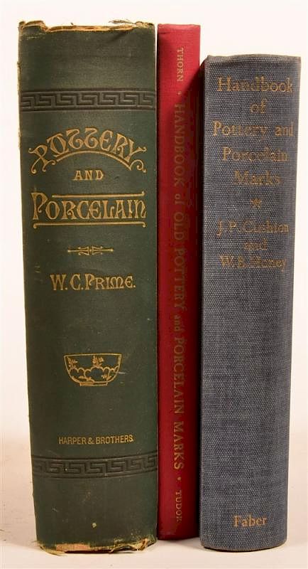 Appraisal: vols Books on Pottery Porcelain Prime Pottery and Porcelain of