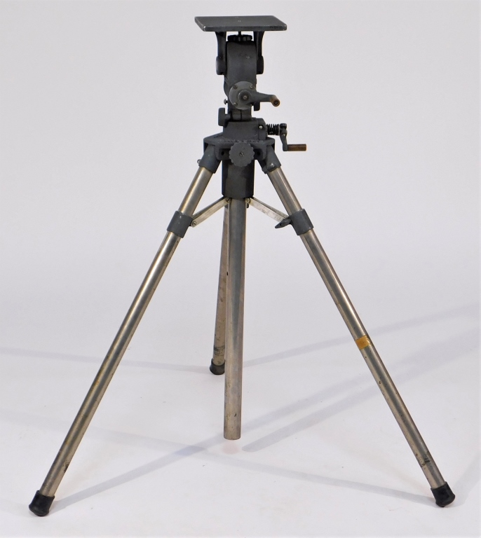 Appraisal: MAJESTIC GEARED HEAD LARGE FORMAT METAL TRIPOD Majestic Geared Head