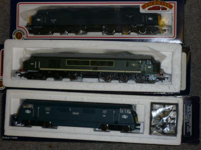 Appraisal: Three Bachmann locomotives comprising Class diesel Class diesel D and