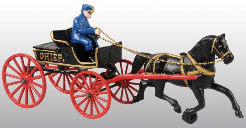 Appraisal: Cast Iron Chief Wagon Toy Description Reproduction from the s