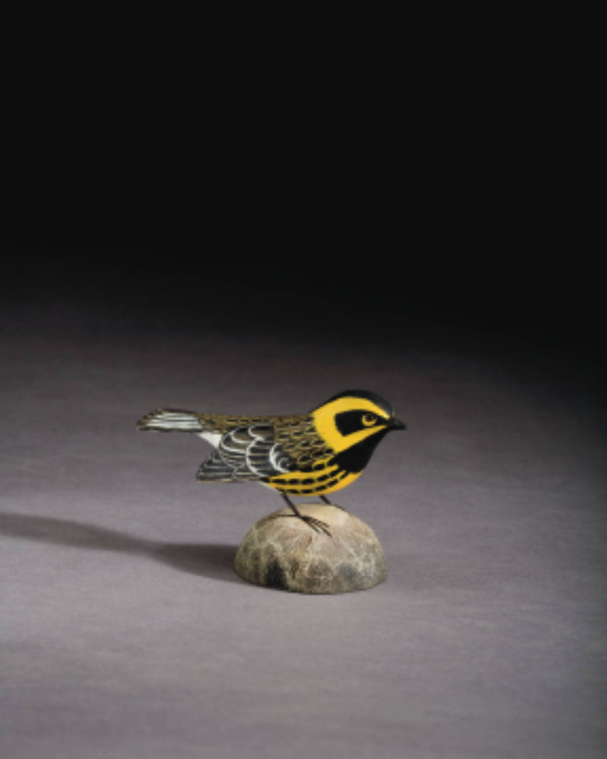 Appraisal: JESS BLACKSTONE AMERICAN - CARVED AND PAINTED TOWNSEND'S WARBLER CIRCA