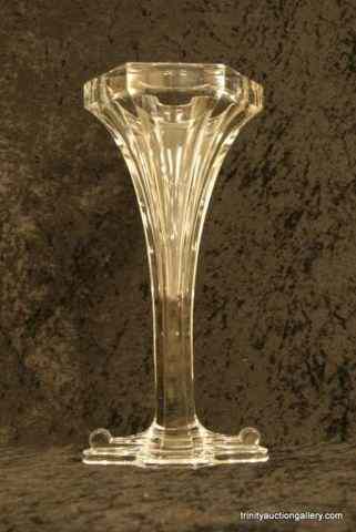 Appraisal: Vintage Art Deco Glass Flower VaseA very nice beautiful art