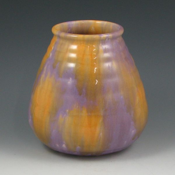 Appraisal: Roseville Imperial II - vase with excellent purple and yellow