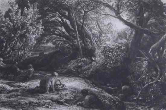 Appraisal: Samuel Palmer - etching The Morning of Life State VII