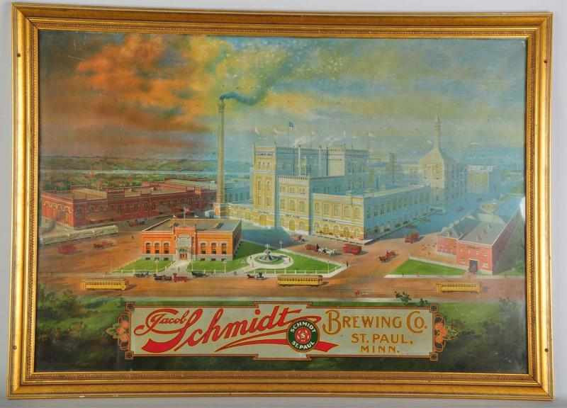 Appraisal: Jacob Schmidt Brewing Company Sign Description St Paul MN Very