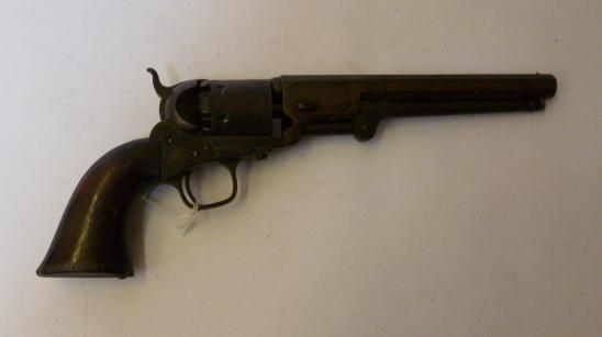 Appraisal: A CALIBRE COLT PERCUSSION BELT PISTOL c barrel overall the