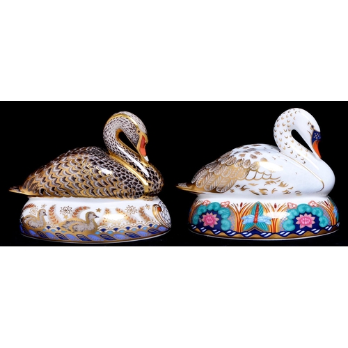 Appraisal: A Royal Crown Derby Golden Jubilee Black Swan paperweight commissioned