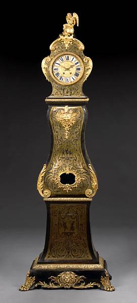 Appraisal: A Regence style gilt bronze mounted and Boulle decorated ebonized