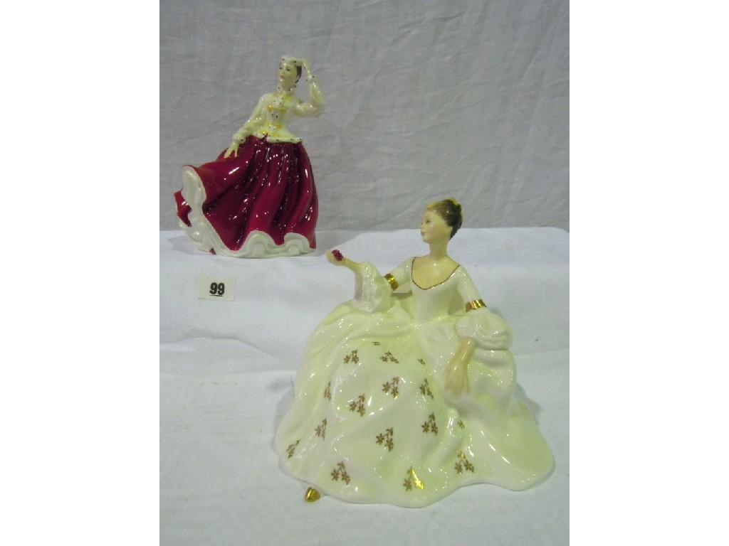 Appraisal: Two Royal Doulton figures - Gail mark to base HN