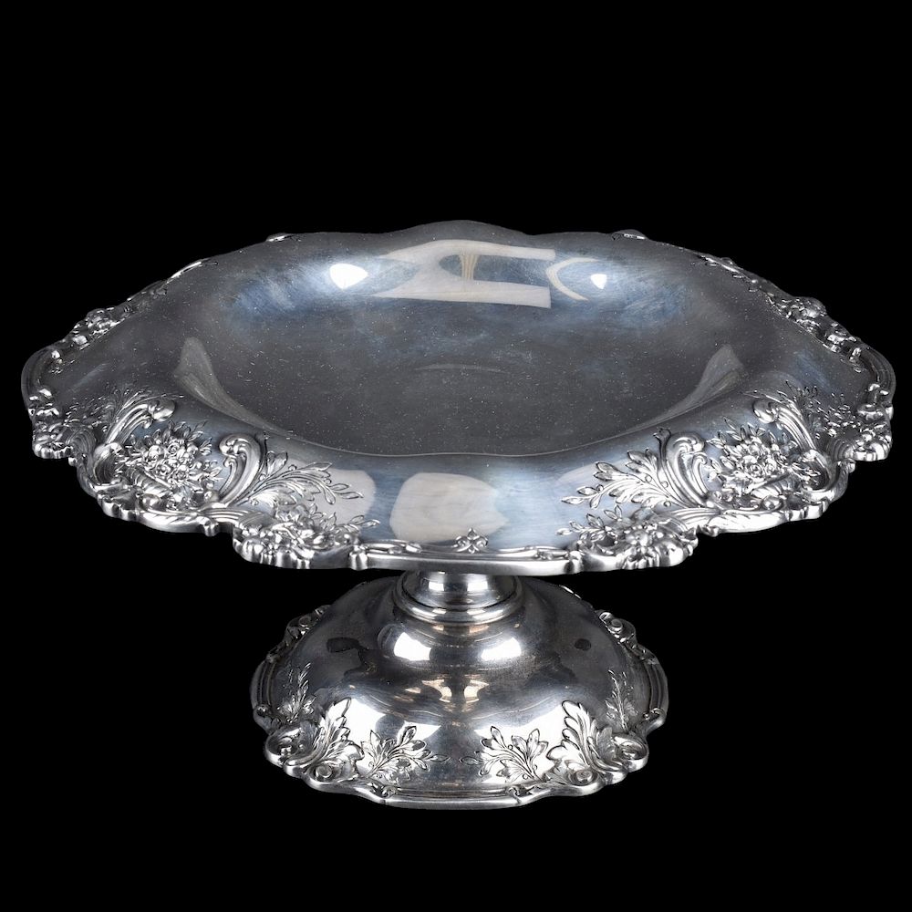 Appraisal: Reed Barton Francis I Sterling Compote Reed Barton Francis I