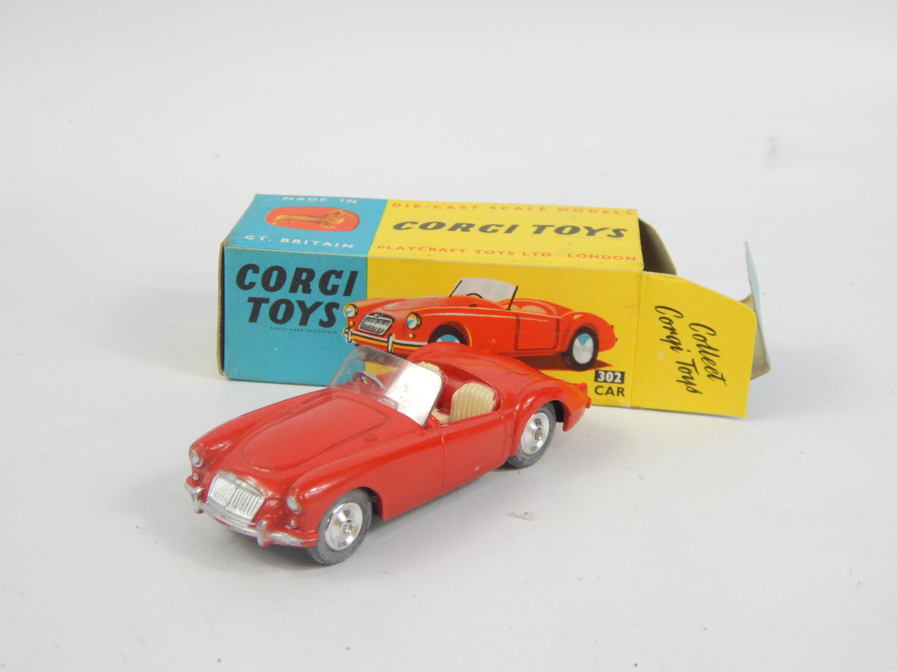 Appraisal: A Corgi Toys diecast vehicle MGA sports car No boxed