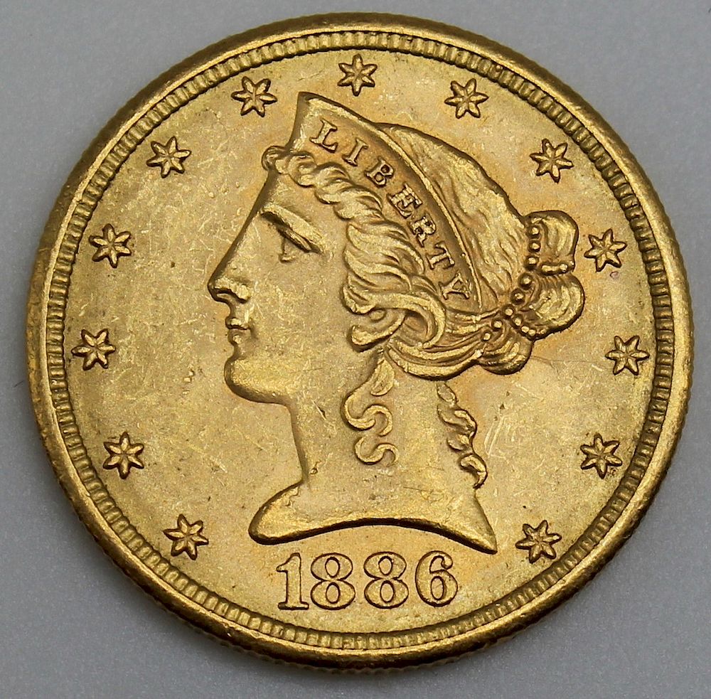 Appraisal: GOLD S Gold Liberty Head Coin US S gold Liberty