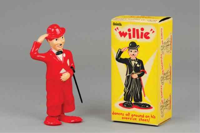 Appraisal: 'WILLIE'' WALKING FIGURE Reliable Canada plastic figure depicts an obvious