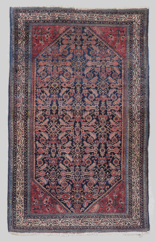 Appraisal: SEMI-ANTIQUE PERSIAN KURD SERAB HAND KNOTTED WOOL RUG ' ''